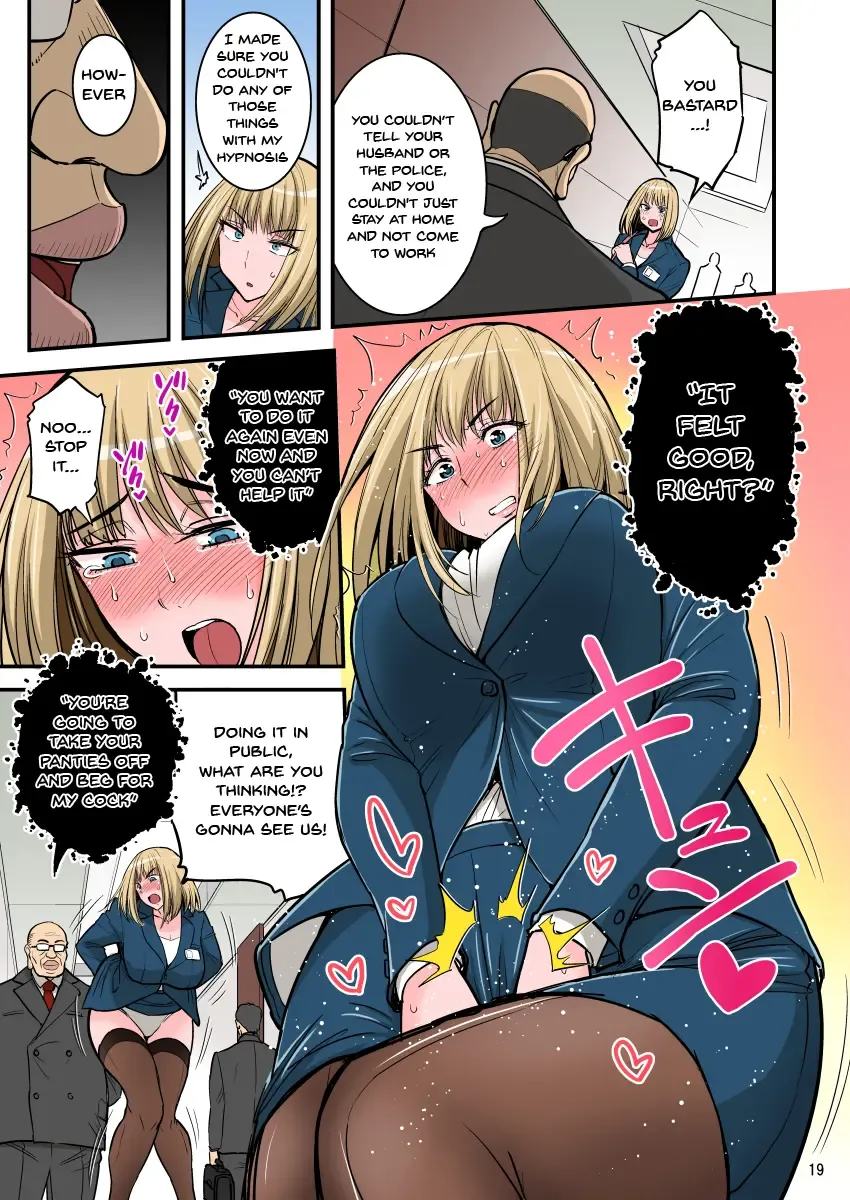 [Hasemi Ryo] Saimin Namaiki Hitozuma OL-san... | A Hypnotized Cheeky Married Office Lady Fhentai - Page 20