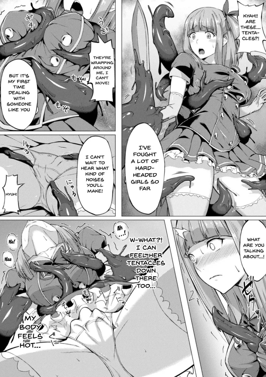 2D Comic Magazine Futanari Shokushu Sakusei Shasei Kairaku ni Oboreru Heroine-tachi Vol. 2 Fhentai - Page 71