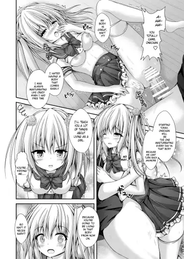 [Kouduki Miyabi] Ecchi na Imouto to Shintai Koukan ~Kyou kara Ore wa Ochinpo Dorei~ | Switching Bodies With a Lewd Sister: From Today on I'll be a Cock Slave Fhentai - Page 15
