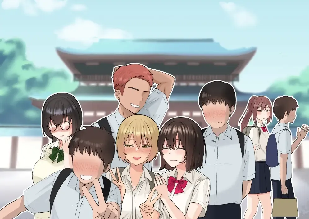 [Poni] 何気ない、一枚の修学旅行の記念写真 Fhentai - Page 6