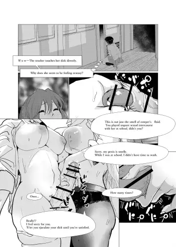 [Ryuukan] Shiranai Aida ni Futanari Kanojo wa Tannin Kyoushi ni Yoru Sex no Toriko ni Natte ita. Fhentai - Page 39