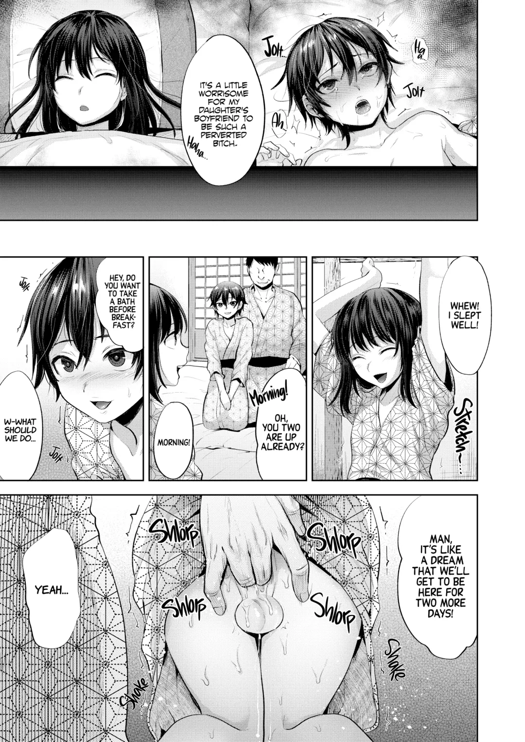 [Tsukuru] Tabi no Yoru no Himitsu | A Trip's Secret Evening (uncensored) Fhentai - Page 20