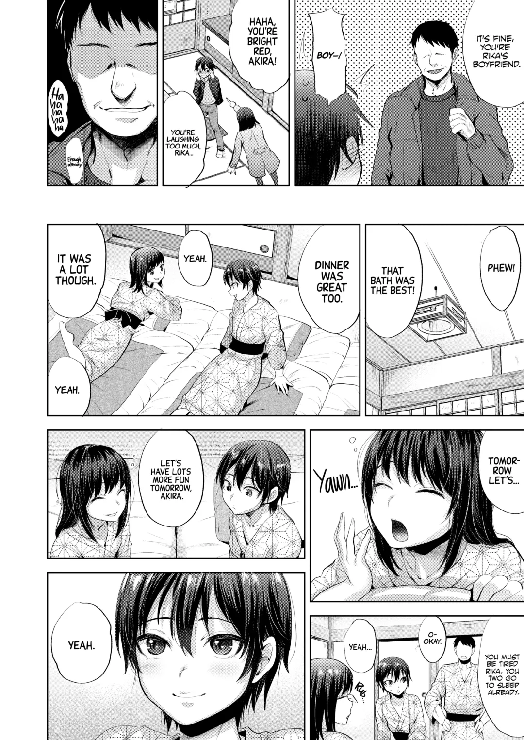 [Tsukuru] Tabi no Yoru no Himitsu | A Trip's Secret Evening (uncensored) Fhentai - Page 5