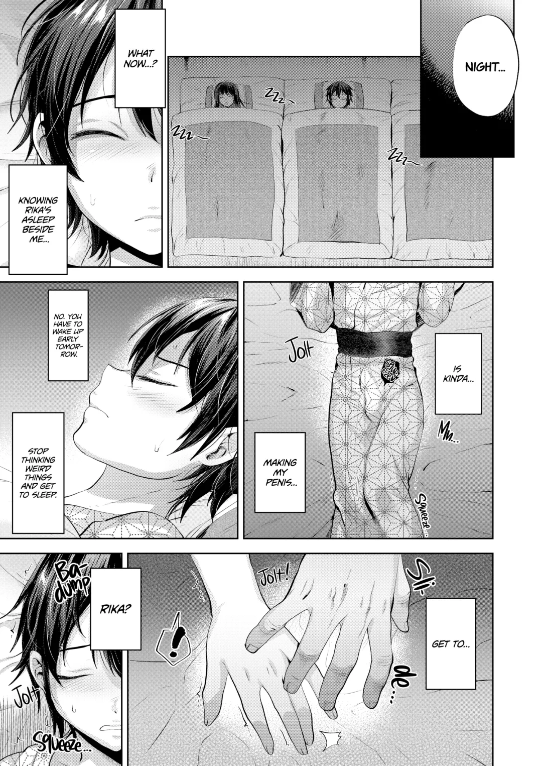[Tsukuru] Tabi no Yoru no Himitsu | A Trip's Secret Evening (uncensored) Fhentai - Page 6