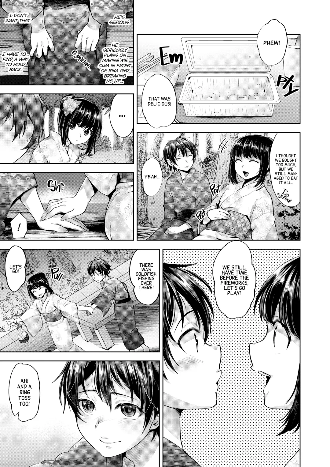 [Tsukuru] Hanabi no Yoru no Himitsu | Secret on the Evening of Fireworks (uncensored) Fhentai - Page 10