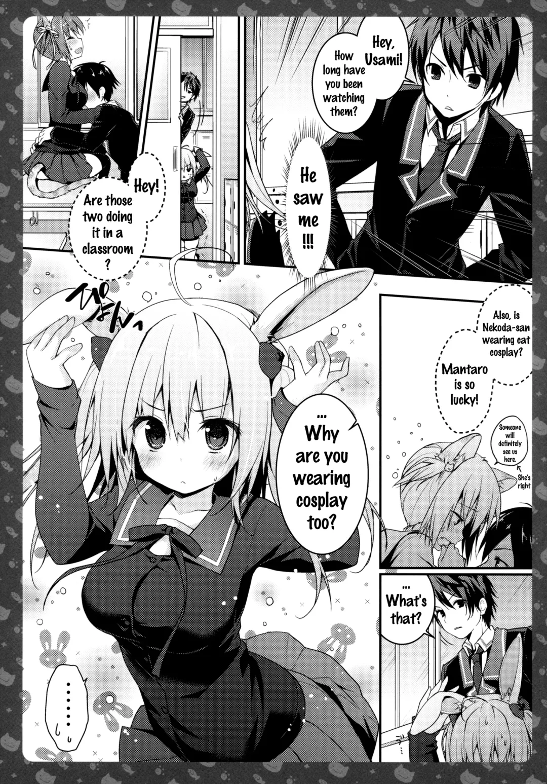 [Konomi] Nyancology 4 -Usami-san To Himitsu no Hokenshitsu- | Nyancology 4 -Usami-san And The Secret School Infirmary Fhentai - Page 10