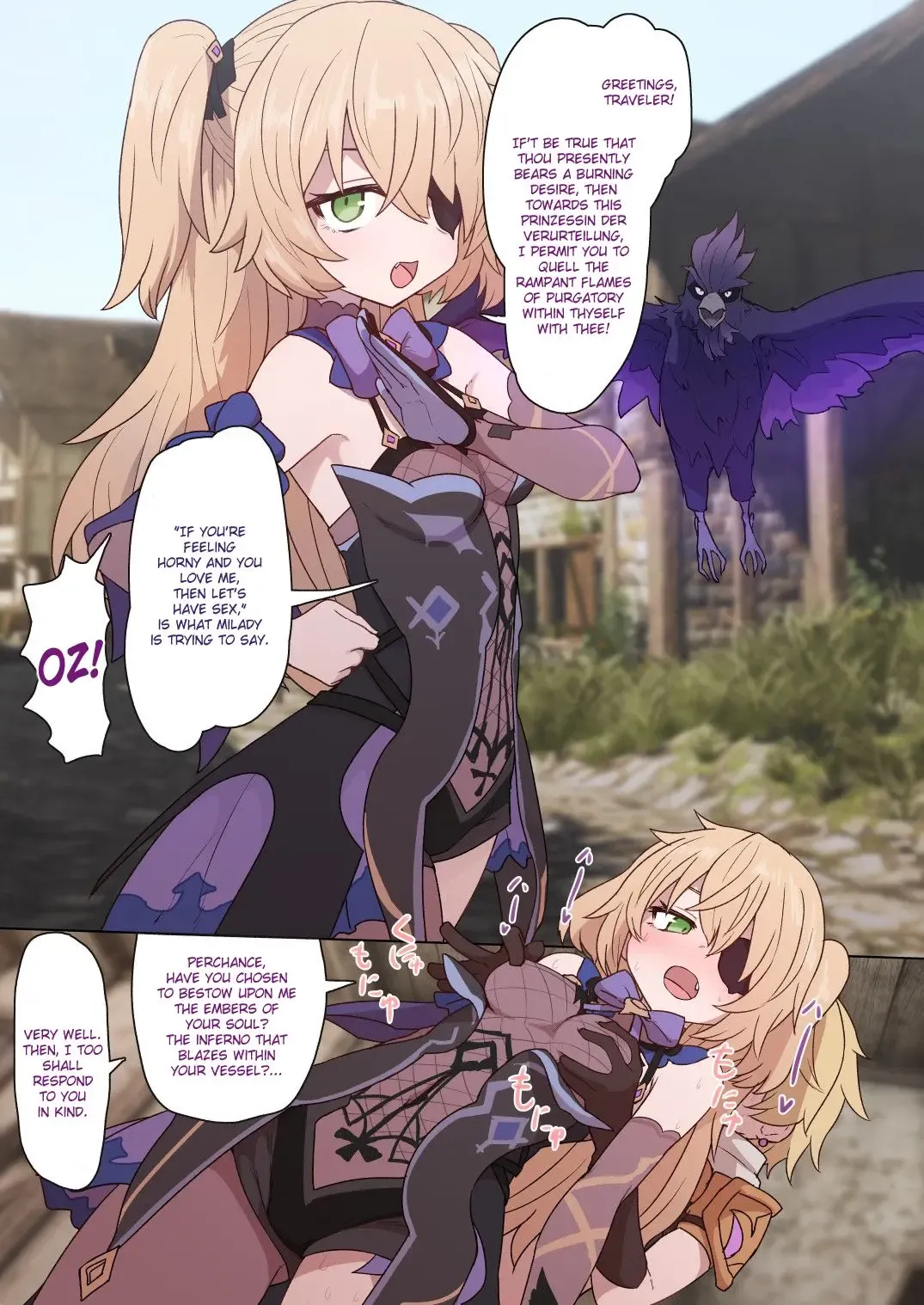 [Sumiyao] Mona Fischl Sorezore Nakadashi (decensored) Fhentai - Page 5