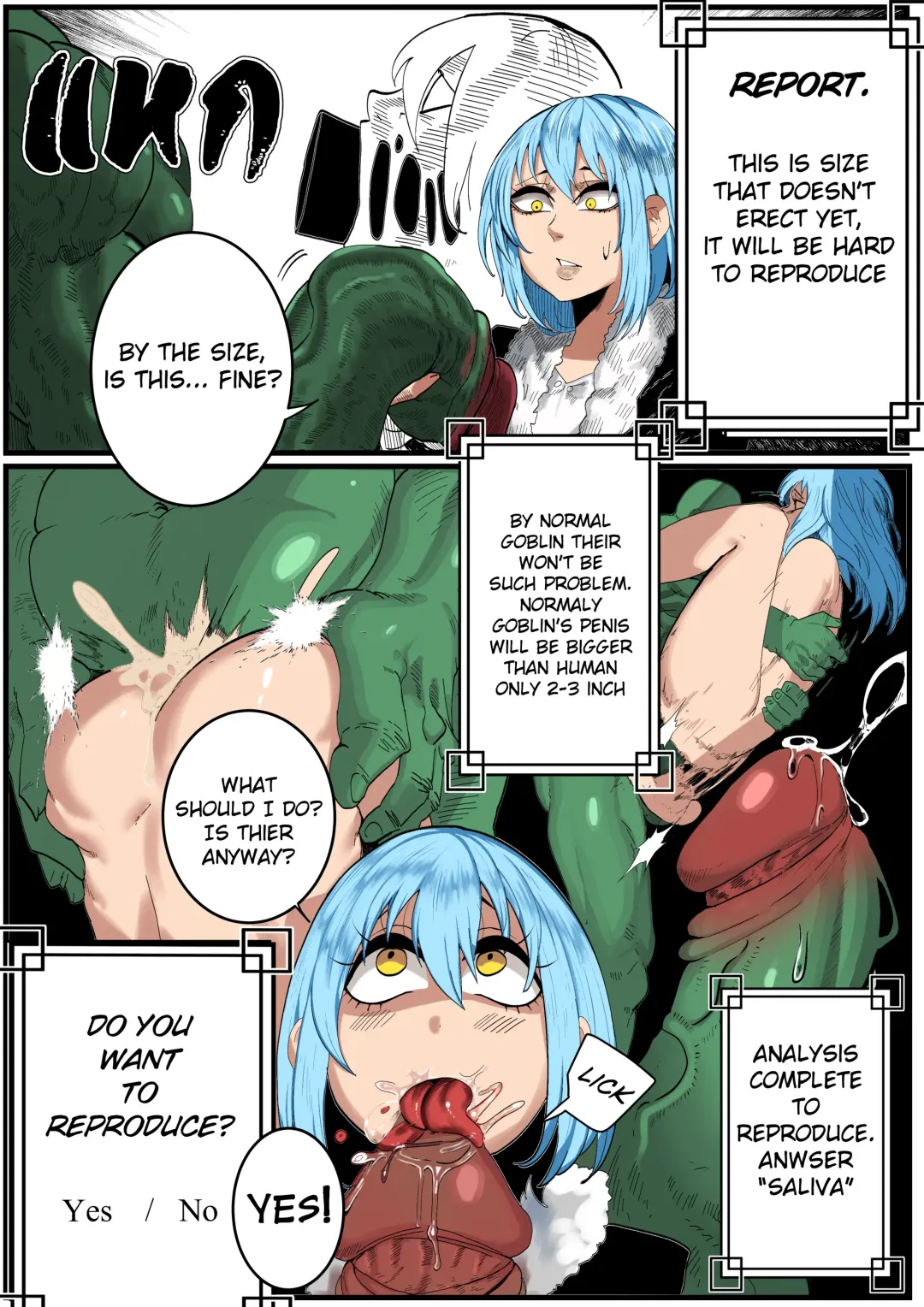 [Green] That Time I Got Reincarnated as a Bitchy Slime Fhentai - Page 9