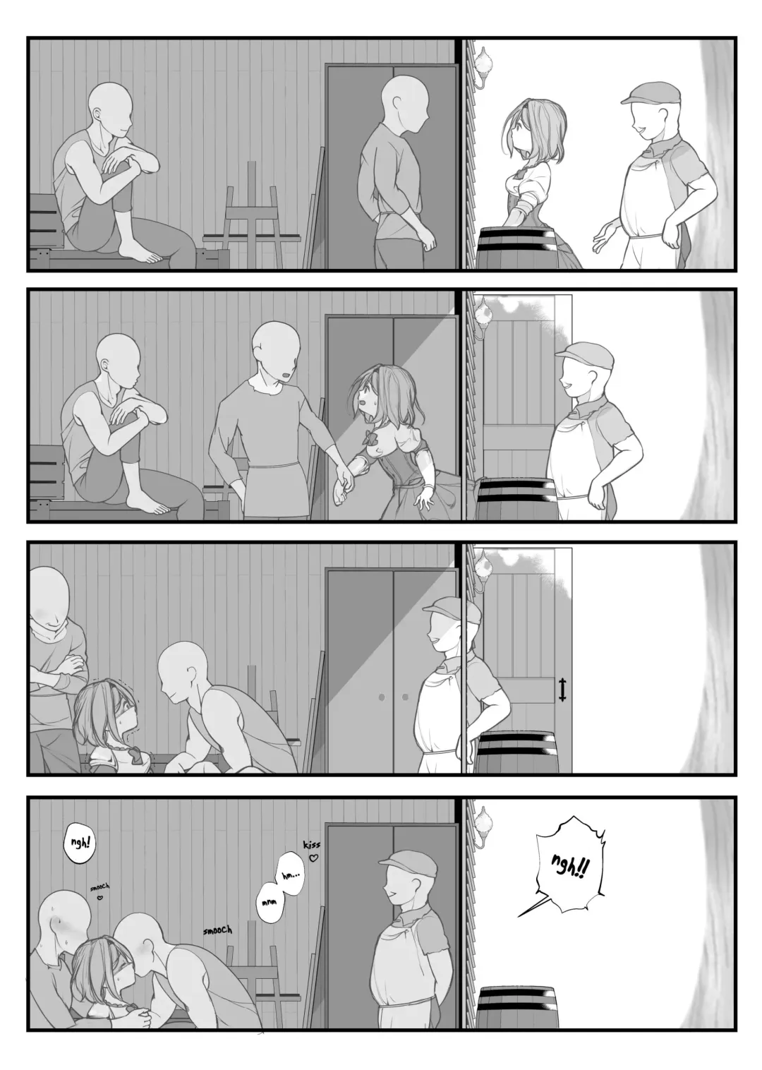 [Nagase Tooru] "Ano Mori ni Sasowaretemo Zettai Iccha Ikenai yo" |  "Even If Somebody Asks You To, Don't Ever Go Into That Forest" Fhentai - Page 1