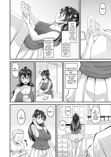 [Norakuro Nero] Biyaku Tsuma wa Gifu Senyou OnaPet 2 | The aphrodisiac wife that is her father-in-law's exclusive jerk off material 2 Fhentai - Page 8
