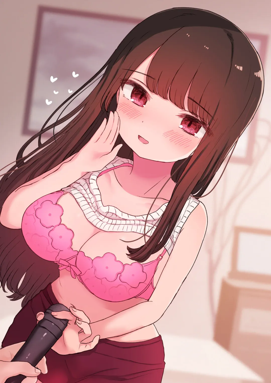 [An Necoco] Karaoke Ecchi de Inran Onee-san ni Shibori Torarechau Ohanashi Fhentai - Page 2