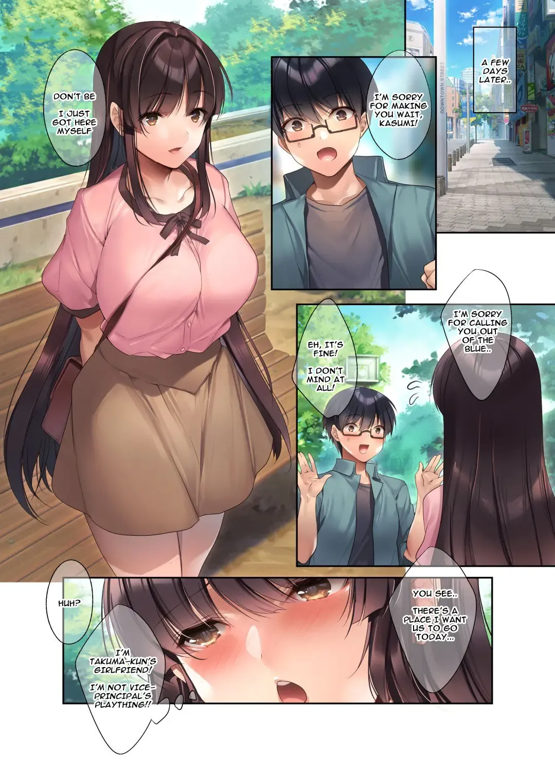 [Kurumi Moka] Kuzuresaru Nichijou -Seishori Dougu to Natta Kanojo- Ch. 1-2 Fhentai - Page 53