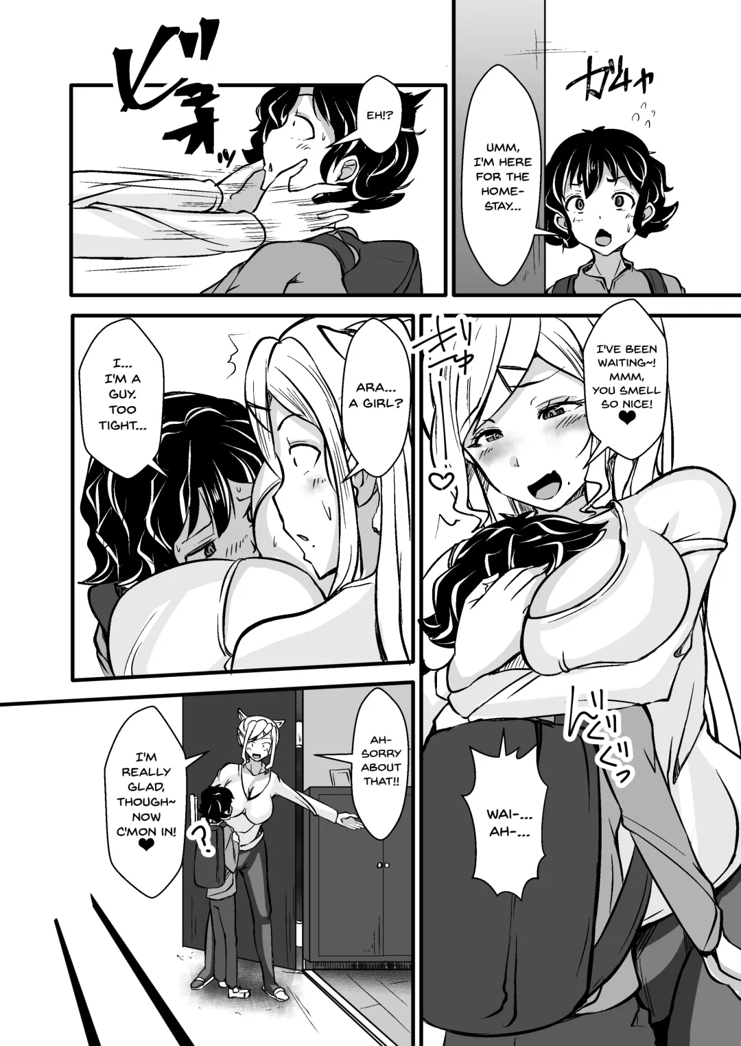 [Yottan] Ishukan Homestay ~Elf Oyako to no Amaai Seikatsu~ | Inter-Species Homestay Fhentai - Page 4