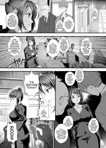 [Dondakei] Fukushuu!! Tenraku Gakuen no Nikubenki 3!! ~Jokyoushi Seisai Hen~ | Revenge!! The Slutty Princess Of The Fallen Academy!! 3 Fhentai - Page 3