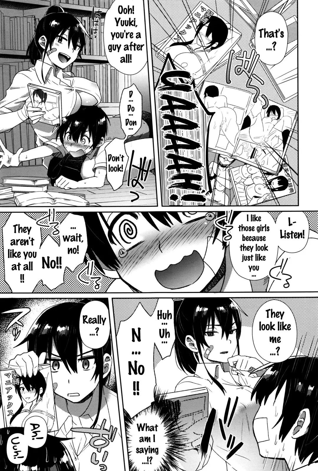 [Ikeshita Maue] Yuuki o Dashite! | Man Up! Fhentai - Page 11