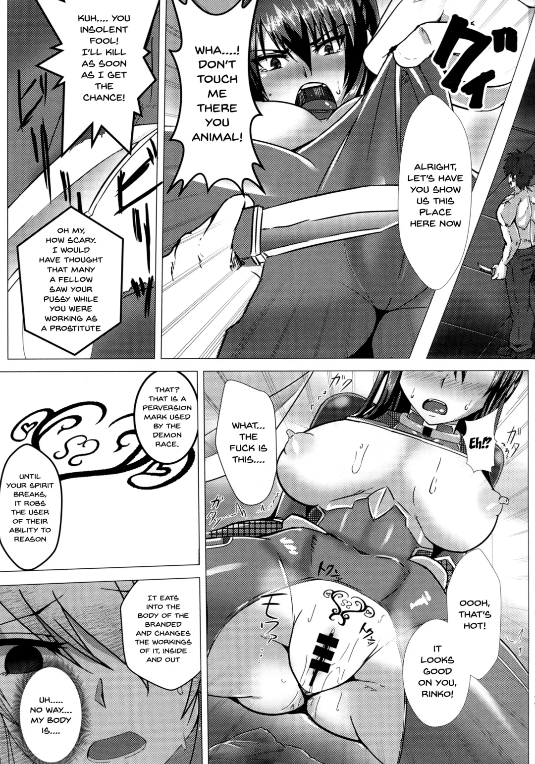 [Takanotume] Ochiyuku Rin Ichi | Rin's Fall 1 Fhentai - Page 10