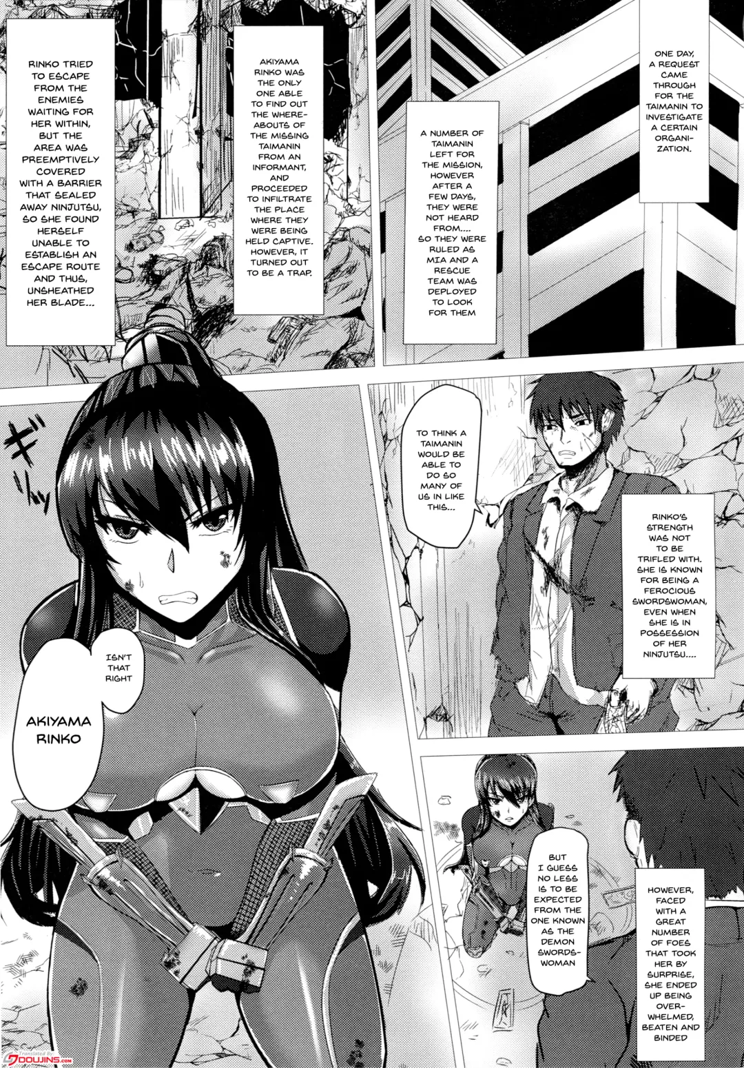 [Takanotume] Ochiyuku Rin Ichi | Rin's Fall 1 Fhentai - Page 2