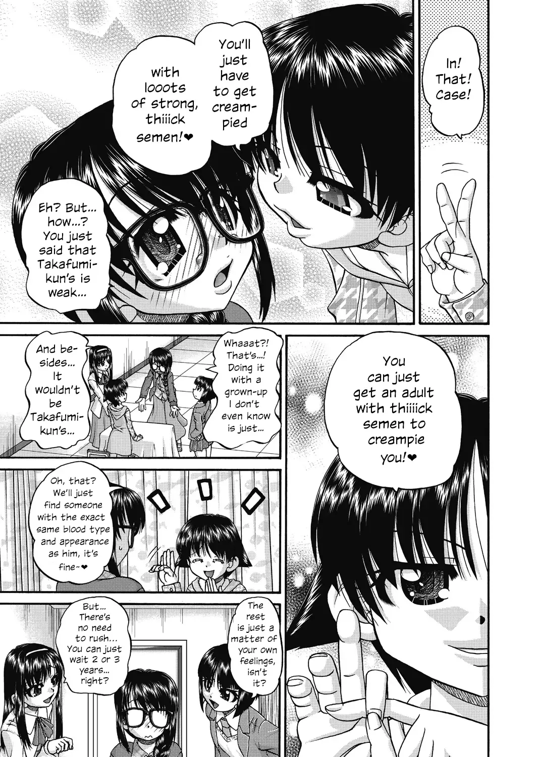 [Chunrouzan] Joshi Shoumarusei Ninshin Club | Gradeschooler Child Bearing Club Fhentai - Page 11
