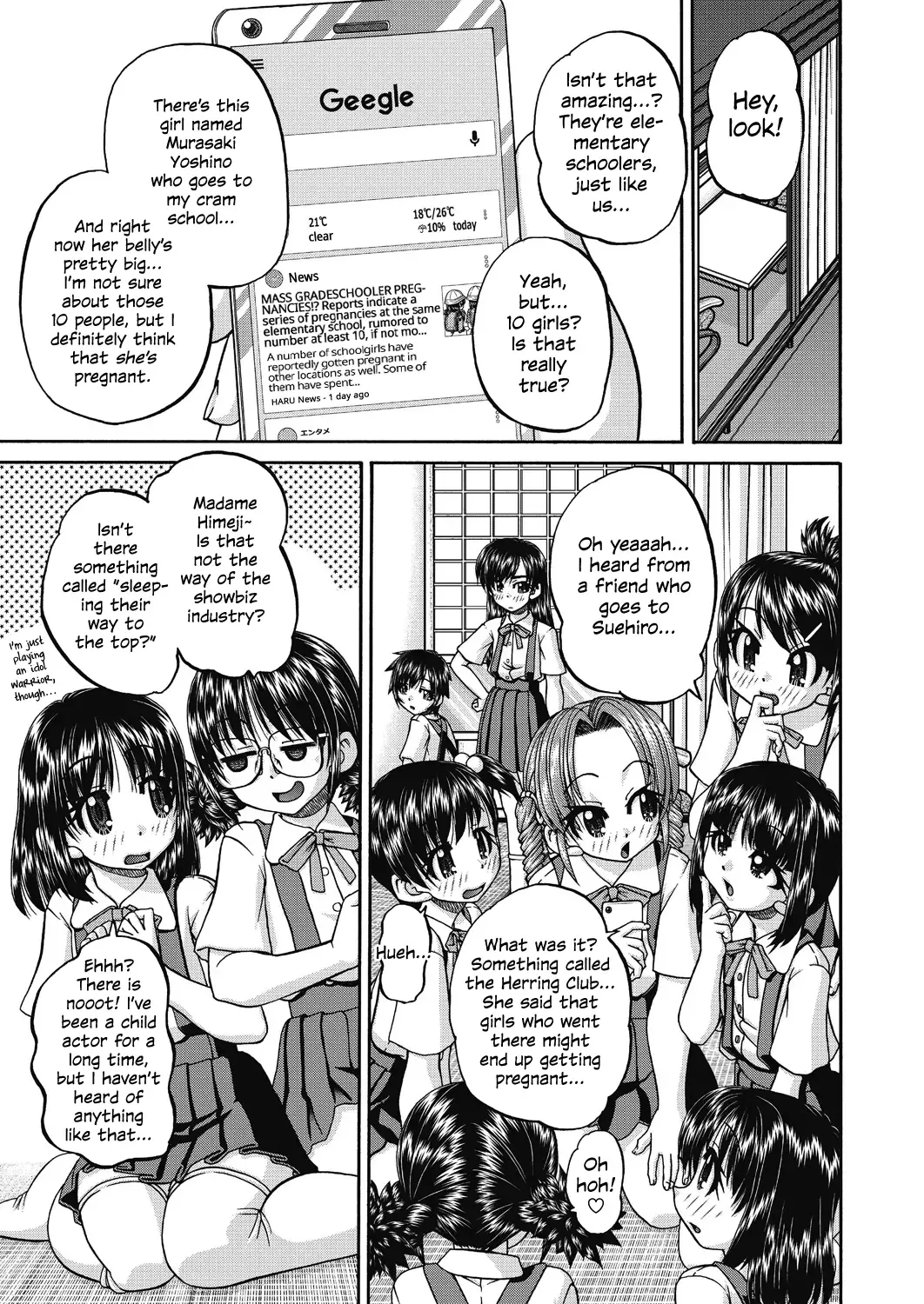 [Chunrouzan] Joshi Shoumarusei Ninshin Club | Gradeschooler Child Bearing Club Fhentai - Page 73