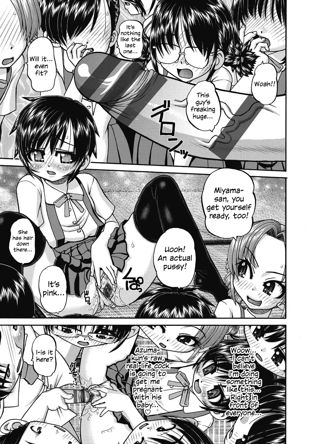 [Chunrouzan] Joshi Shoumarusei Ninshin Club | Gradeschooler Child Bearing Club Fhentai - Page 83