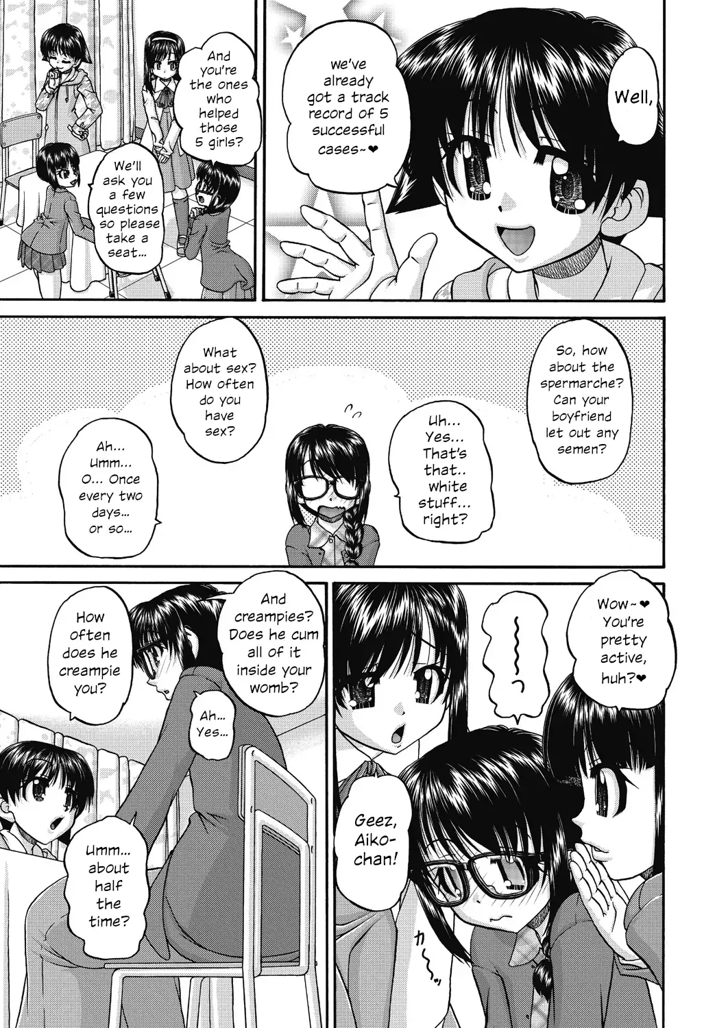 [Chunrouzan] Joshi Shoumarusei Ninshin Club | Gradeschooler Child Bearing Club Fhentai - Page 9