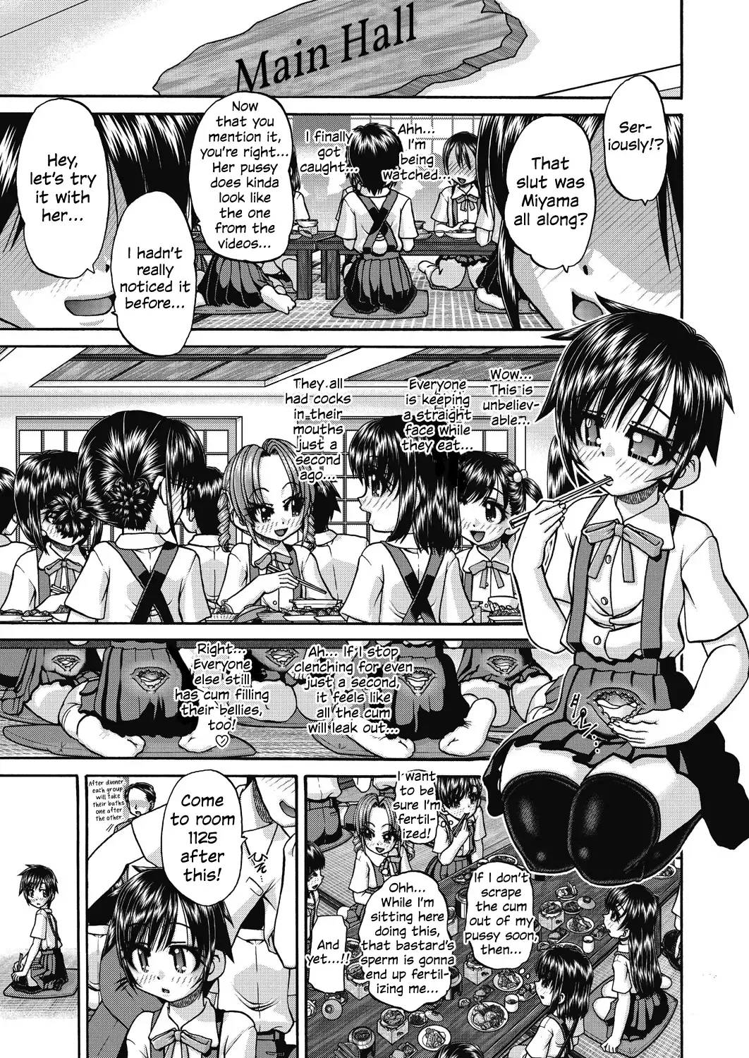 [Chunrouzan] Joshi Shoumarusei Ninshin Club | Gradeschooler Child Bearing Club Fhentai - Page 93
