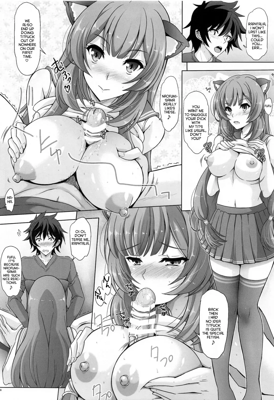 [Yajima Index] Yoru mo Sugoku Rippa na Yuusha-sama ni 1-ban Jouzu ni Gohoushi Dekiru no wa Raphtalia nandesu kara ne Fhentai - Page 7