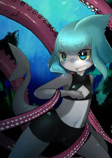 [Komaru] Shark Girl VS Giant Octpus Fhentai - Page 2