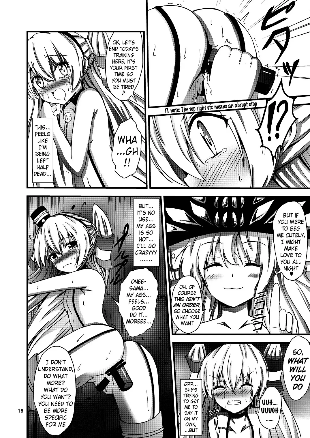 [Aikawa Ryou] Kuubo Wo-Kyuu-chan no Amatsukaze Yuri Dorei Choukyou -Shiri Dorei Keiyaku Hen- | Standard Carrier Wo-Class's Amatsukaze Yuri Slave Training ~Ass Slave Agreement~ Fhentai - Page 17