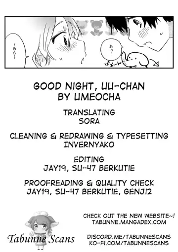Oyasumi U-chan | Good night, Uu-chan Fhentai - Page 28