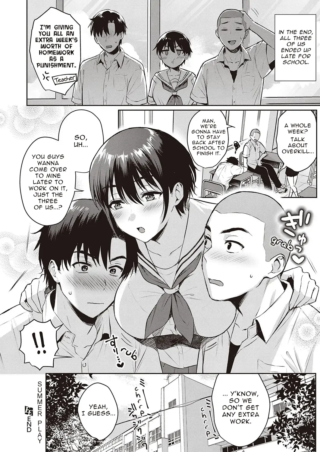 [Ame Arare] Natsu Asobi | Summer Play Fhentai - Page 34