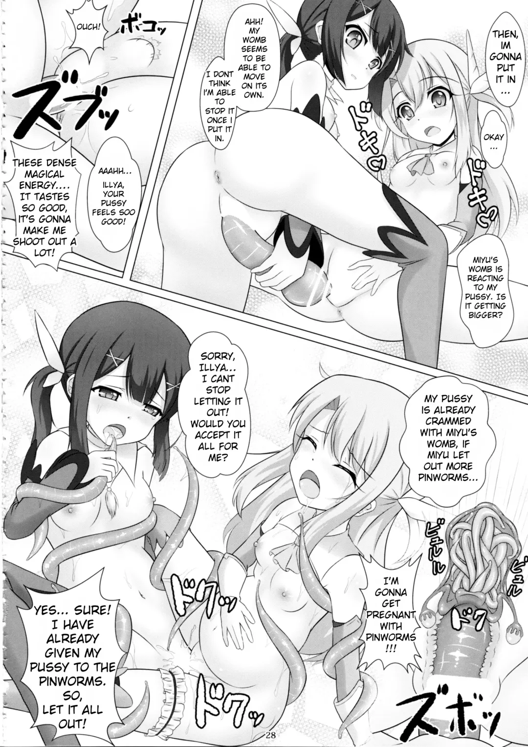 [Kishimen] Mahou Shoujo wa Gyouchuu ga Osuki Fhentai - Page 27