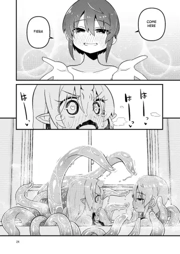 [Suzunomoku] Shokushu Uri no Fiera 2 | Fiera the Tentacle Seller 2 Fhentai - Page 24