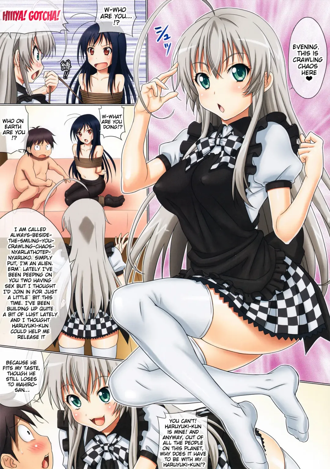 [Gegera Toshikazu] Kuro ni Haiyoru Nyaruko-san Fhentai - Page 6