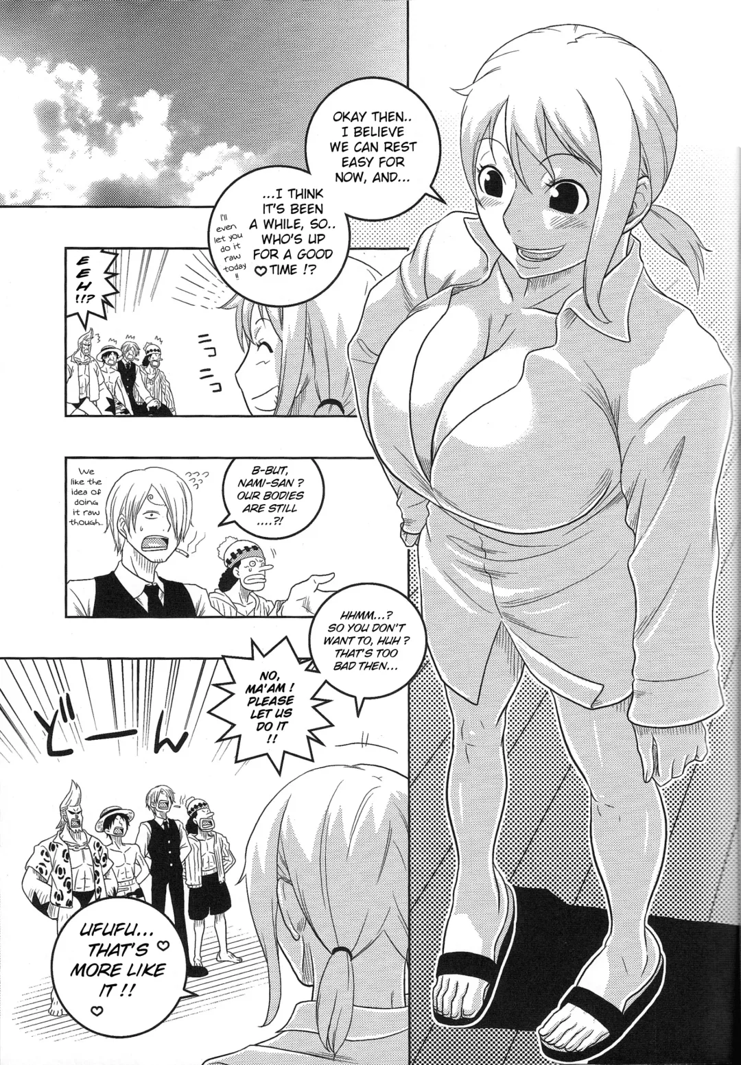 [Murata.] Nami no Ura Koukai Nisshi 5 | Nami's Hidden Sailing Diary 5 Fhentai - Page 4