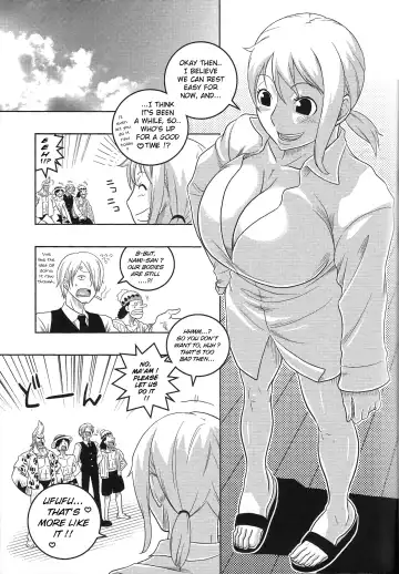 [Murata.] Nami no Ura Koukai Nisshi 5 | Nami's Hidden Sailing Diary 5 Fhentai - Page 4
