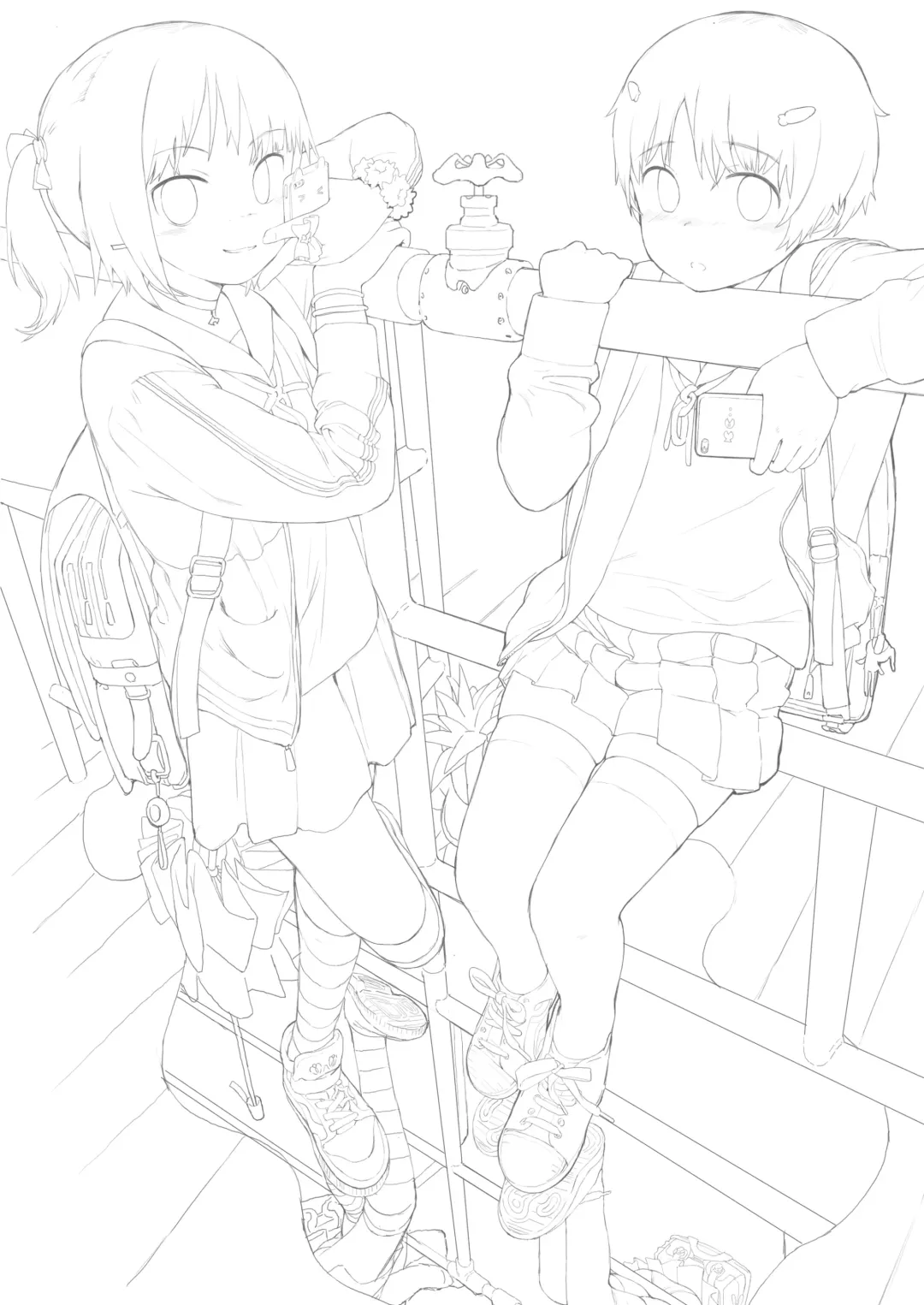 [Az-san] Suzu mo Prepaid Card ga Hoshii Fhentai - Page 45