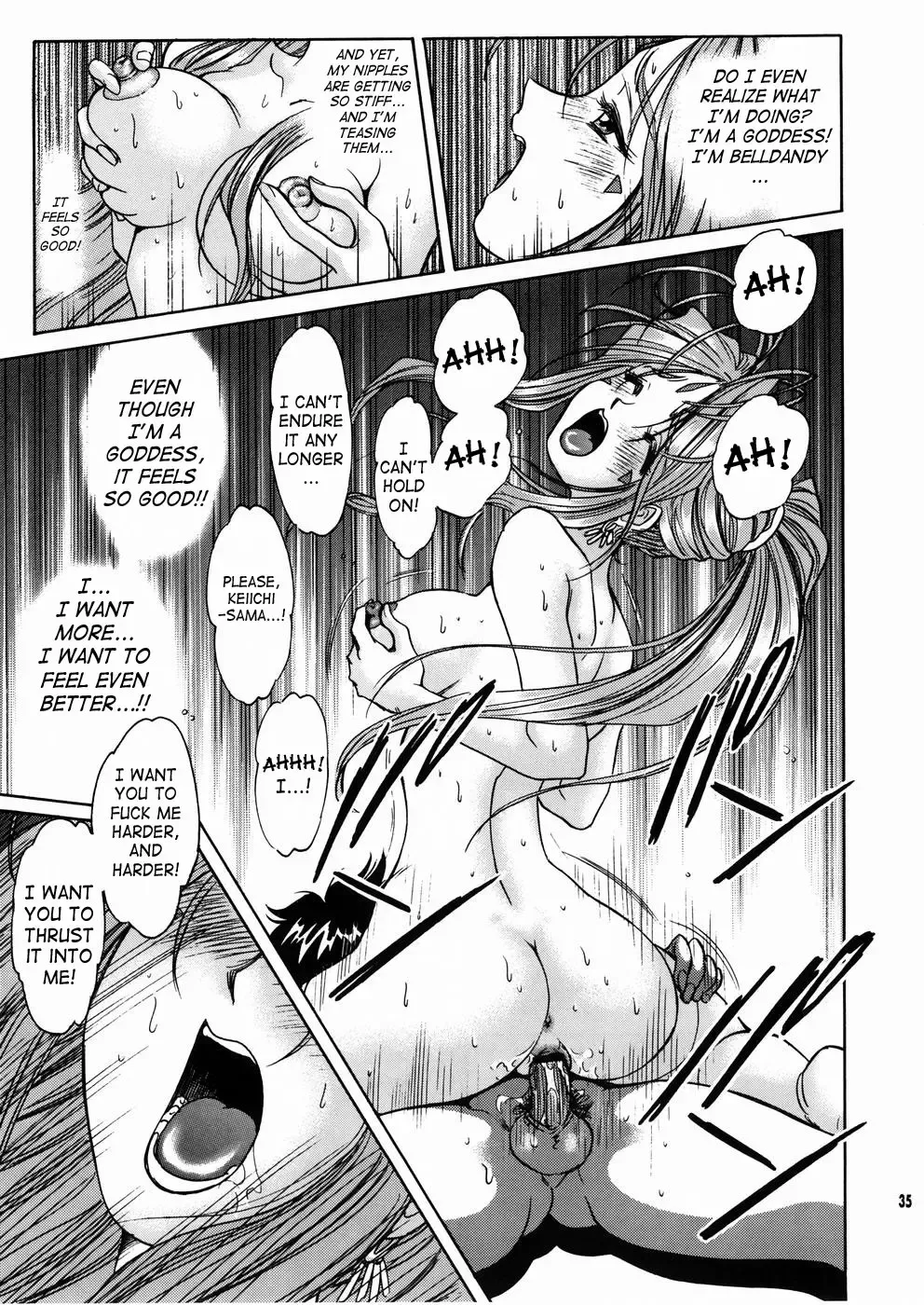 [Nonomura Hideki] Megami-sama Ryoujoku 2 | Goddess Assault 2 Fhentai - Page 35