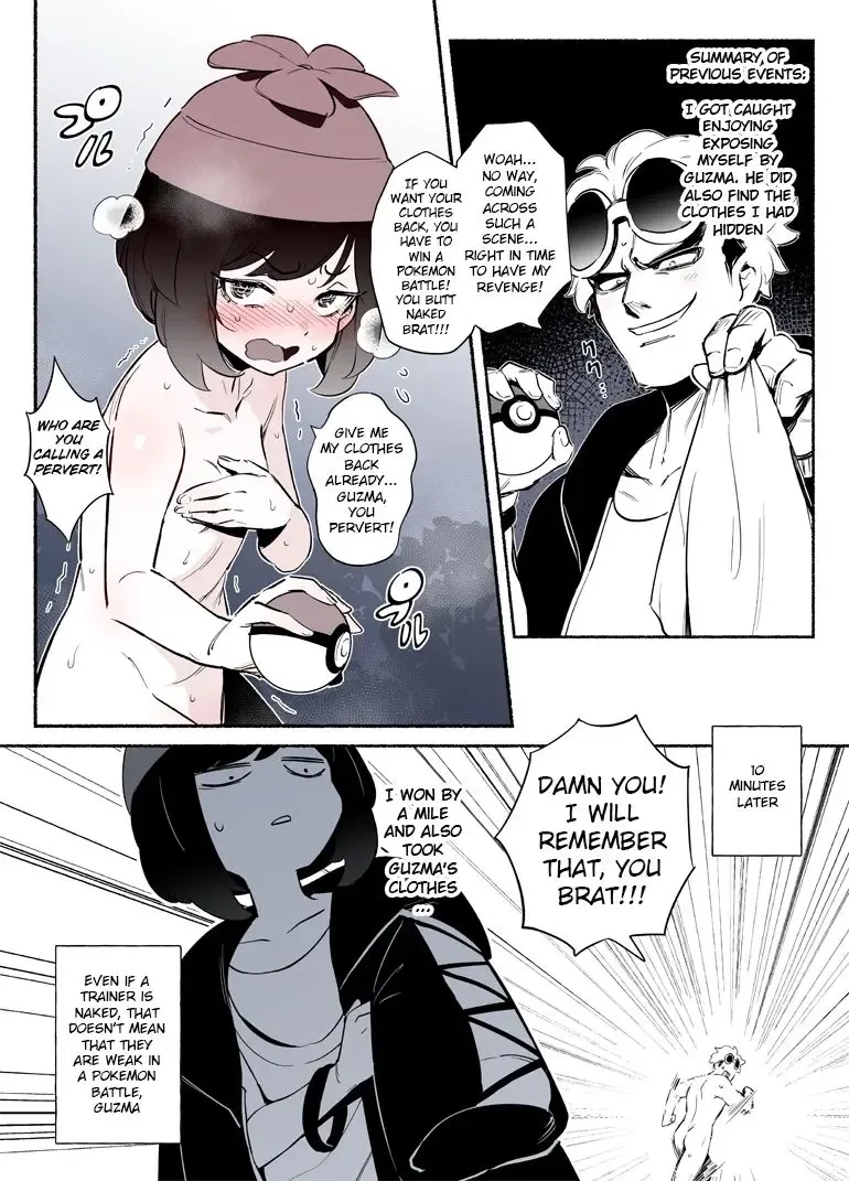 [Ter] Katanakereba Fuku o Torimodosenai Pokemon Battle | Pokemon battle where you can't get your clothes back unless you win Fhentai - Page 1