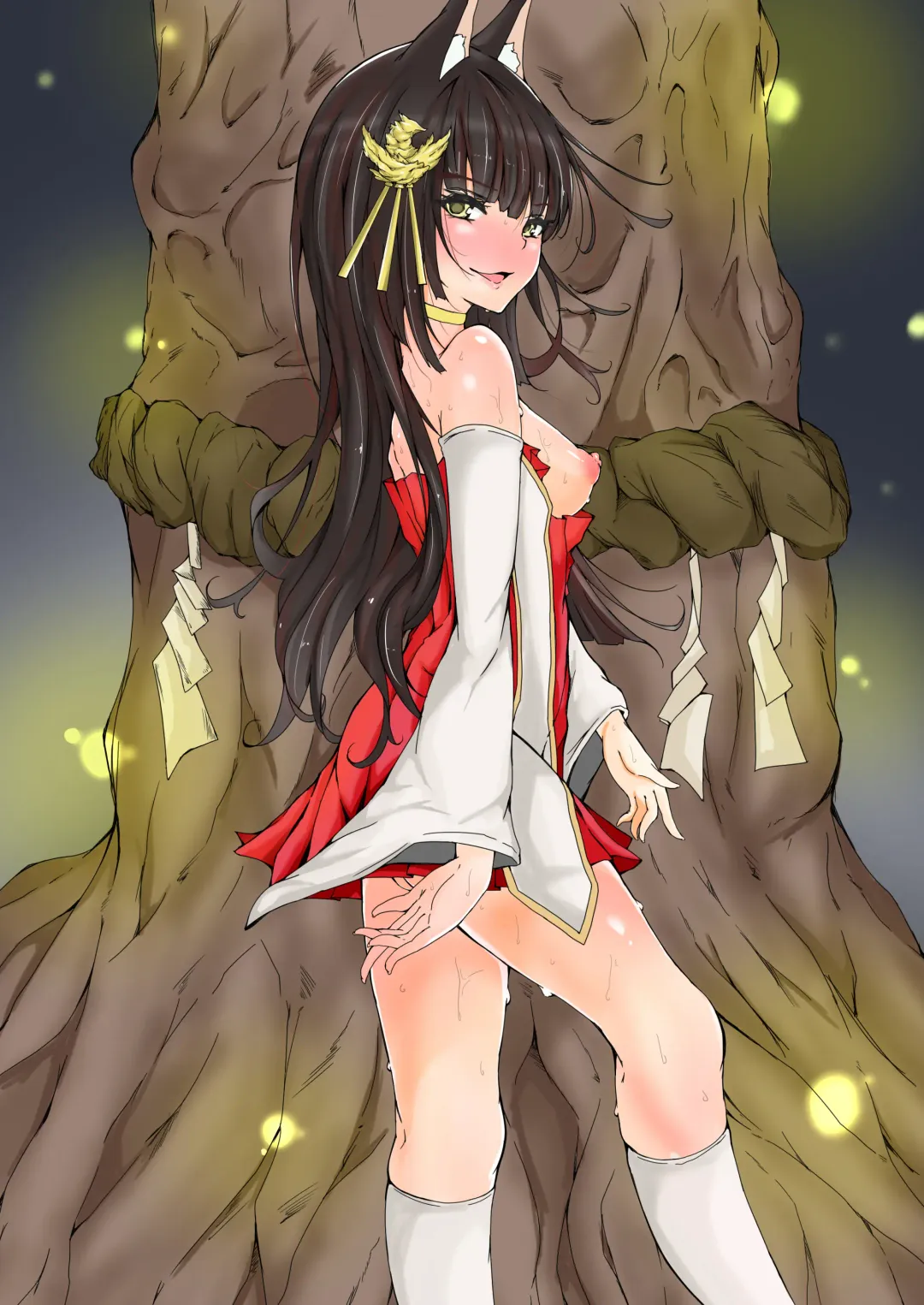 [Rikazu] Nagato-chan ga Teitoku Hitosuji datta node, Netotte Haramase Ninshin saseru o Zamaa Wara Fhentai - Page 23