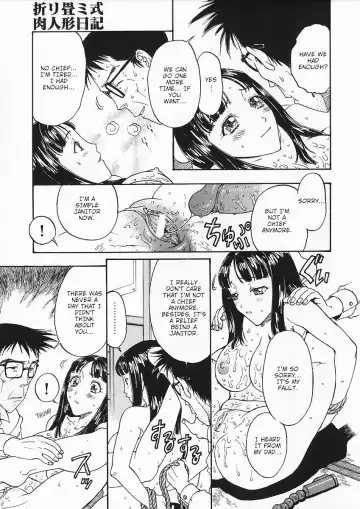 [Kobayashi Shounenmaru] Ori Tatami Shiki Niku Ningyou Nikki | Foldable Meat Doll Diary Ch. 1-5 Fhentai - Page 79