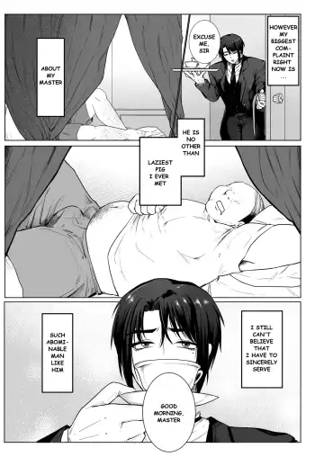 Junjin no Koto ga Daikirai na Shutsuji no Nukari no Nai Seishori Gyoumu | Perfect Sexual Assistant of Butler Who Detest the Master Fhentai - Page 3