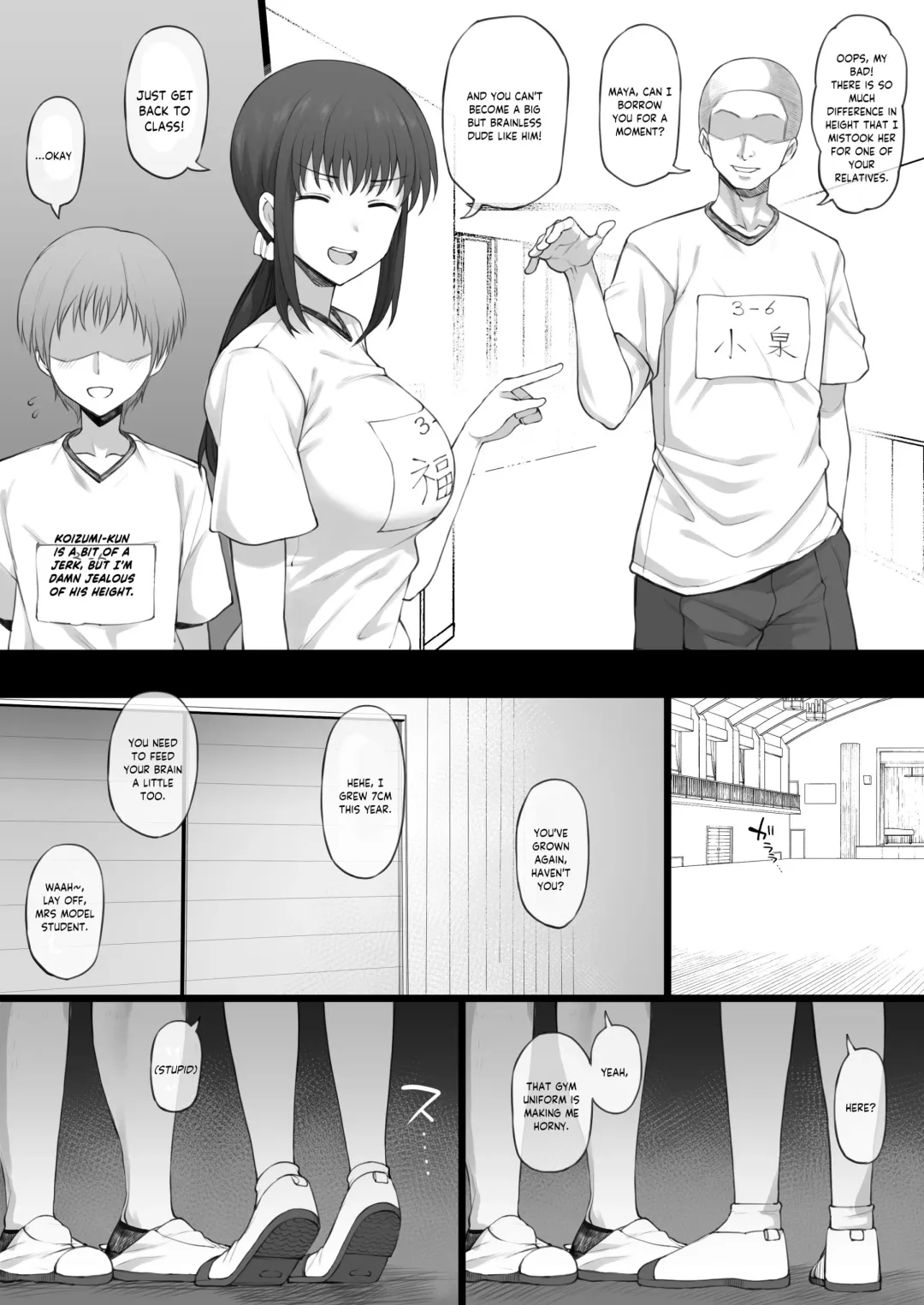 [Terasu Mc] Sega Hikui no Okini Shiteiru Boku o Akaruku Nagusamete Kureru Osananajimi | A childhood friend who cheerfully comforts me when I'm worried about my short stature (decensored) Fhentai - Page 3