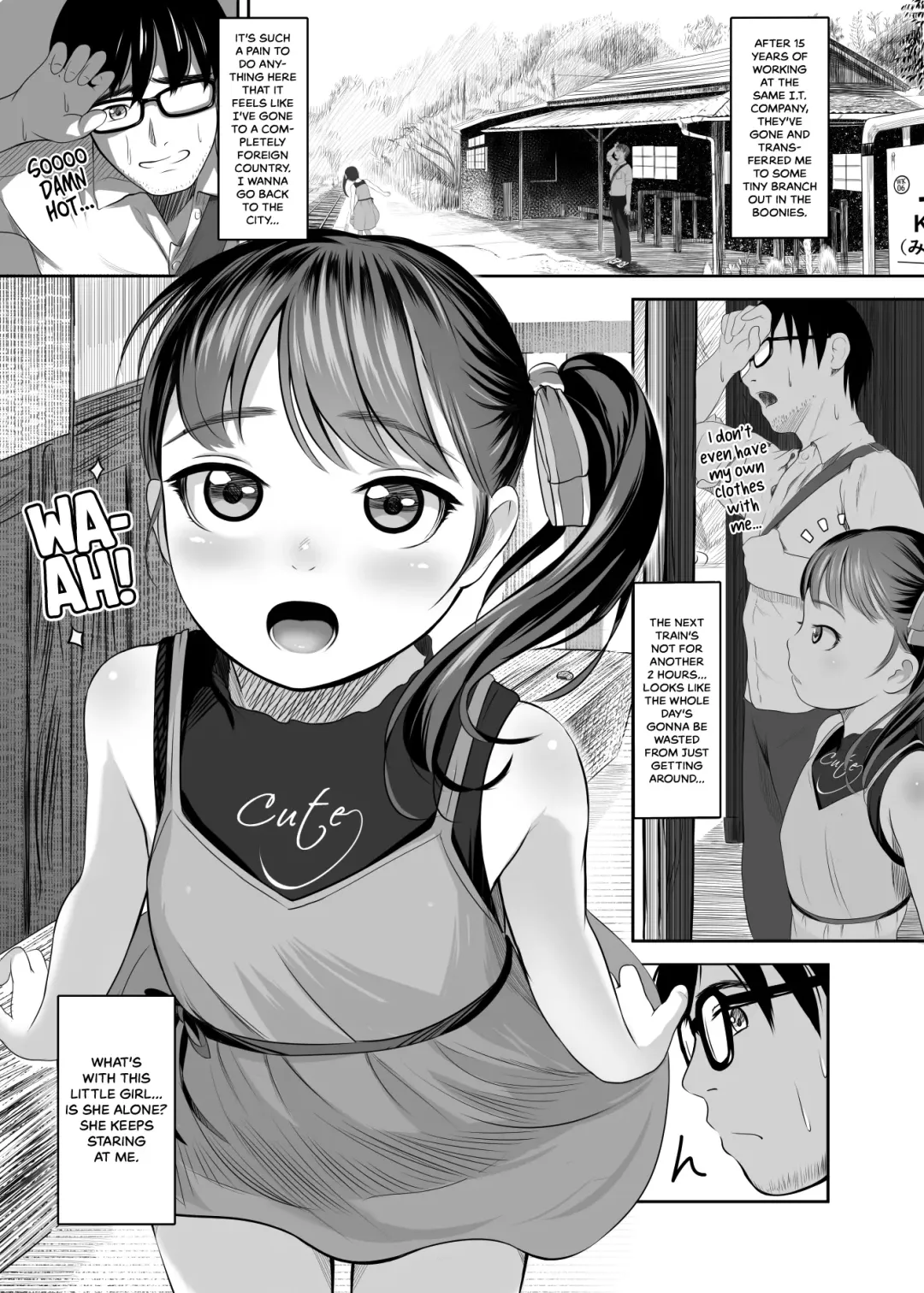 [Shishi Senmaru] Eki de Bitch na Papahame Sagashi?? | On The Prowl For An Easy Daddy To Fuck At The Train Station?? Fhentai - Page 2