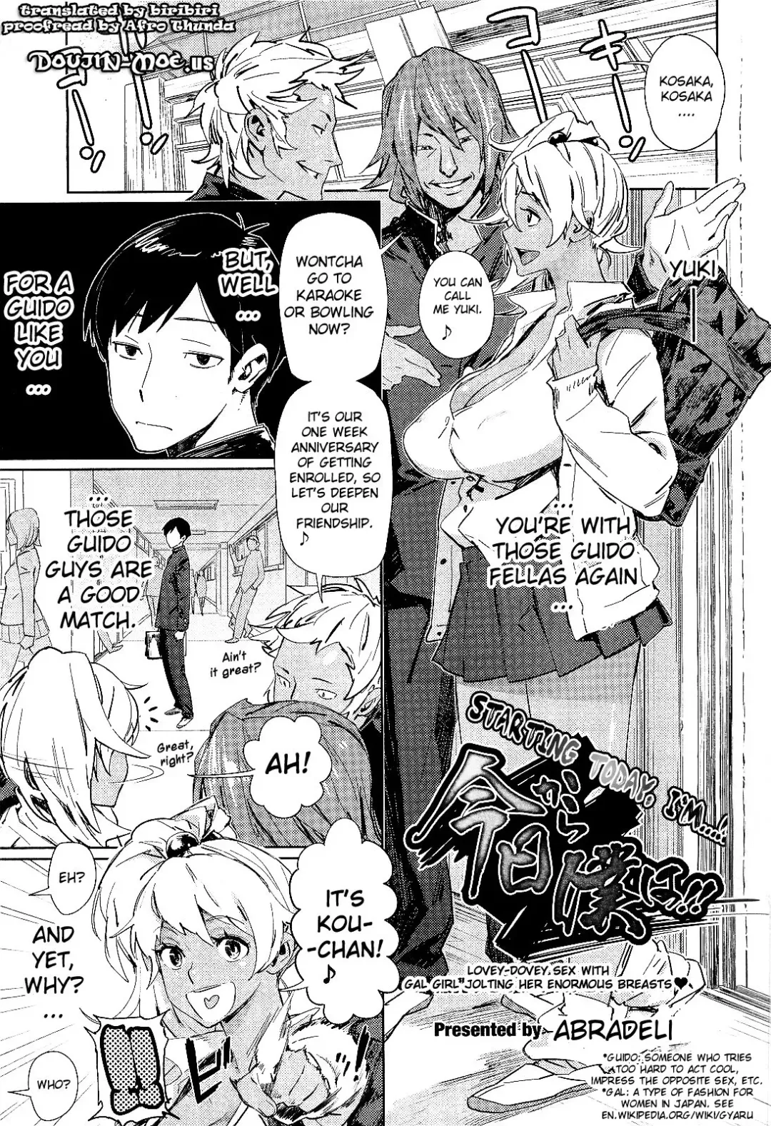 [Bobobo] Kyou Kara Boku wa!! | Starting Today I'm...!! Fhentai - Page 1