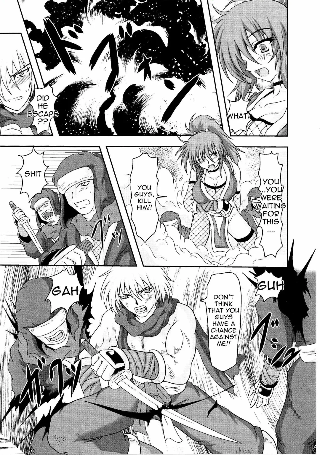 [Hige Masamune] Kunoichi Kaede Intou Emaki | Kaede the Kunoichi -Scroll of Dirty Fighting- Fhentai - Page 7