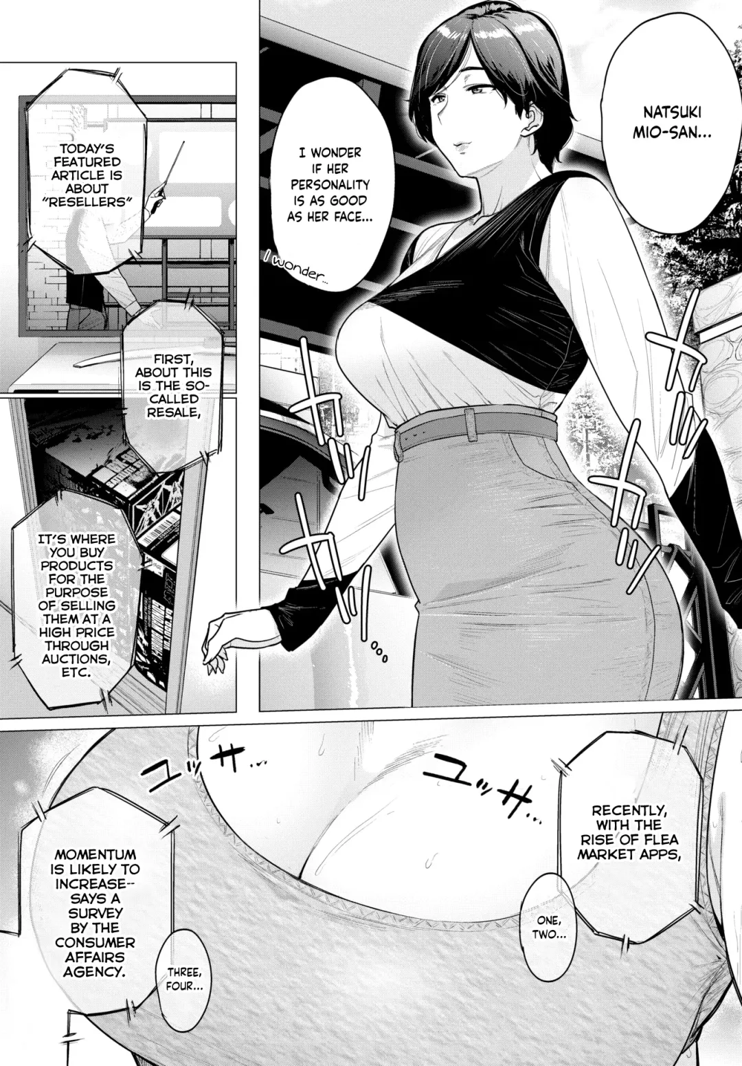 [Etuzan Jakusui] Tenbai Oku-san | Resale Wife Fhentai - Page 3