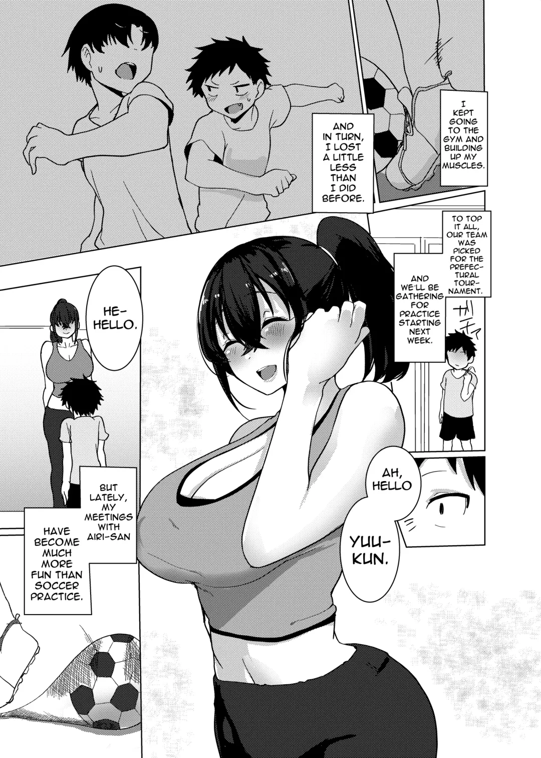 [Asai Makoto] OneShota Sports Gym!!! Fhentai - Page 24