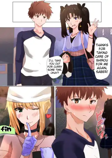 [Yanagie Terasu] Saber X Shirou Fhentai - Page 8