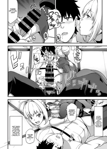 [Yozo] Nero ni Dorodoro ni Shaseiyoku wo Aorareru Ohanashi | A Story About Nero Stirring Up My Desire to Ejaculate Wildly Fhentai - Page 10